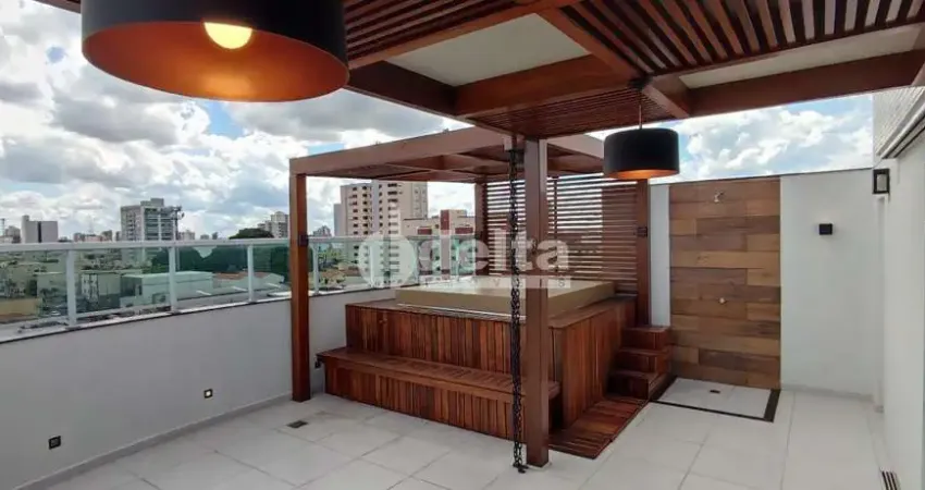 Cobertura disponível para venda no bairro nossa senhora aparecida em uberlândia-mg