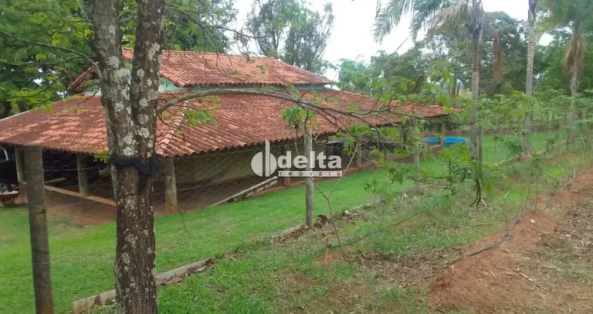 Chácara disponível para venda no bairro Recreio Lago Azul em Uberlândia-MG