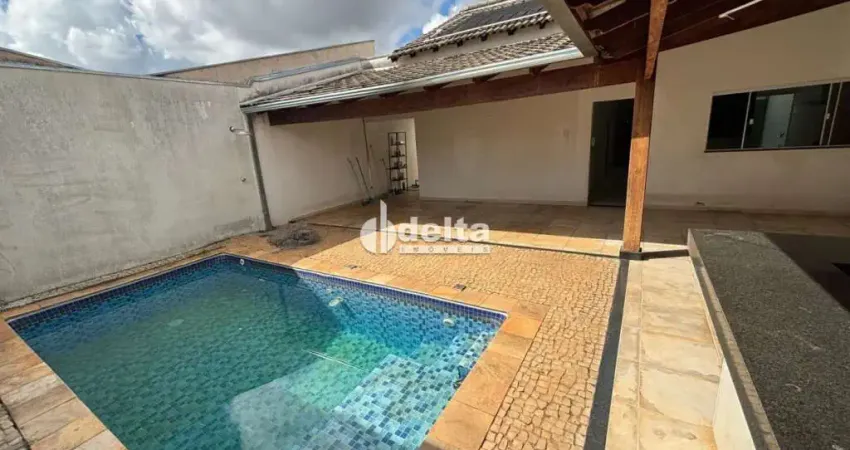 Casa residencial disponível para locação no bairro jardim europa em uberlândia-mg.