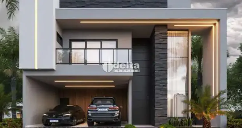 Casa no condomínio Reserva Novo Mundo disponível para venda em Uberlândia-MG