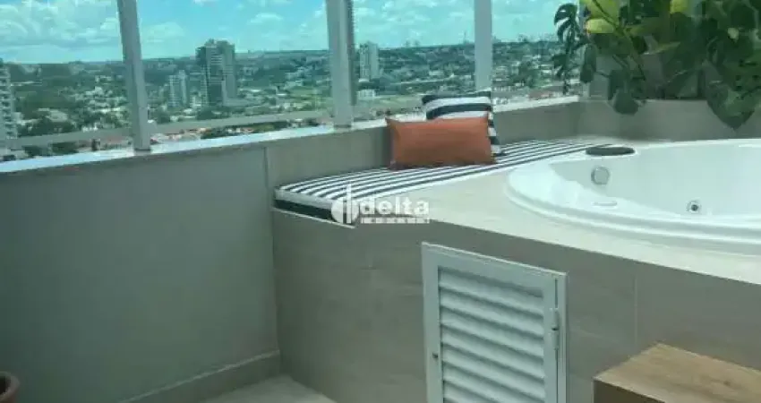 Cobertura disponível para venda no bairro tabajaras em uberlândia-mg