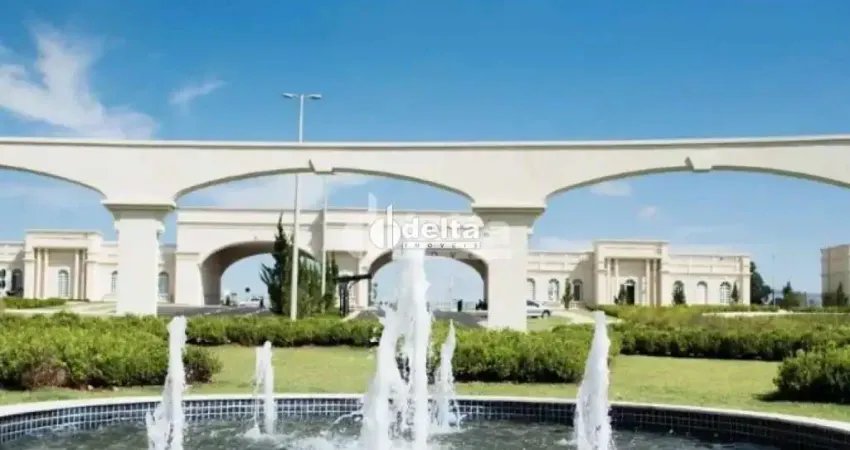 Terreno no condomínio terras jardim versailles em uberlândia mg