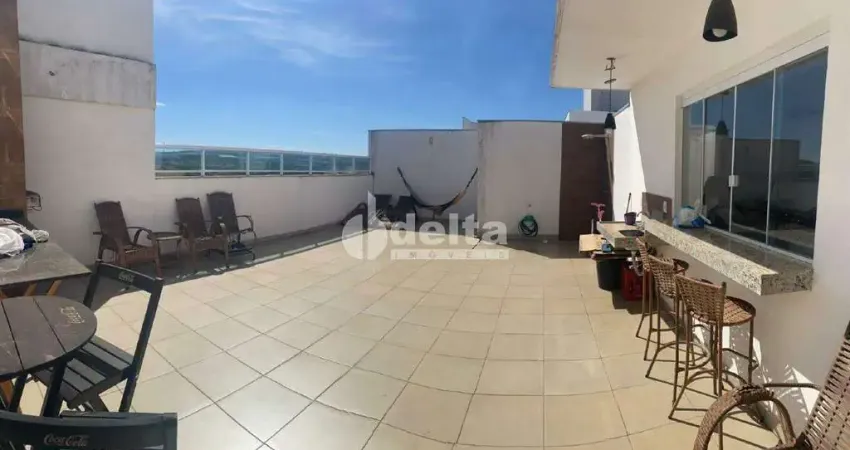 Cobertura disponível para locação no jardim brasília em uberlândia-mg