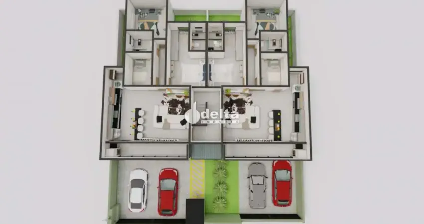Apartamento disponível para venda no bairro Alto Umuarama em Uberlândia-MG