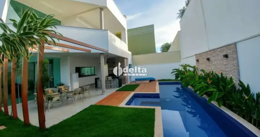 Casa em condomínio disponível para venda no bairro gávea em uberlândia-mg.
