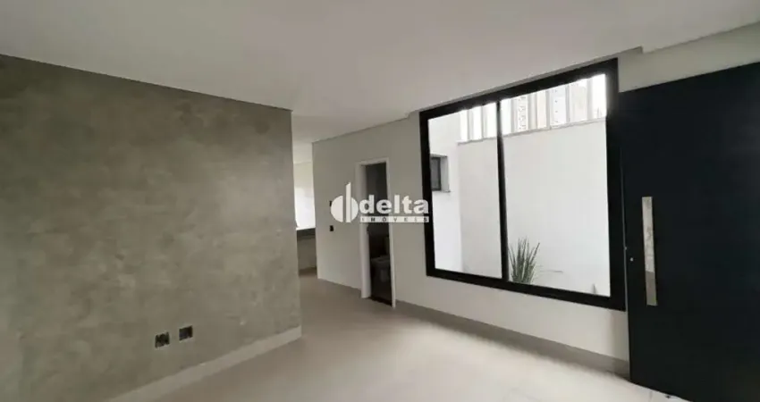 Casa residencial estilo sobrado com 3 quartos disponível no bairro laranjeiras em uberlândia - mg.