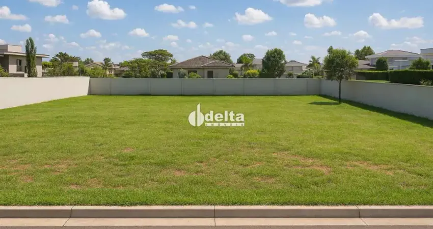 Terreno em condomínio fechado disponível para venda no bairro nova uberlândia em uberlândia-mg