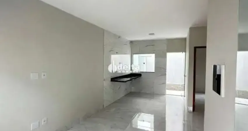 Casa residencial com 2 quartos sendo 1 suíte disponível para venda no bairro shopping park em uberlândia - mg.