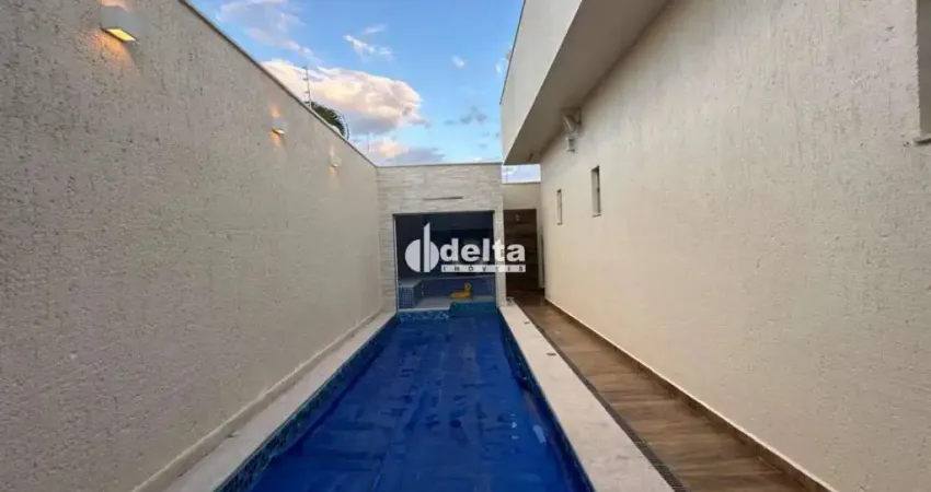 Casa residencial com 3 suites disponível para locação no bairro jardim karaíba em uberlândia - mg.