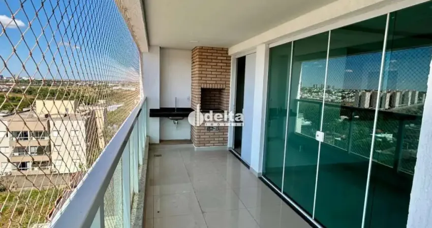 Apartamento com 3 quartos sendo 2 suítes disponível para venda no bairro carajás em uberlândia - mg.
