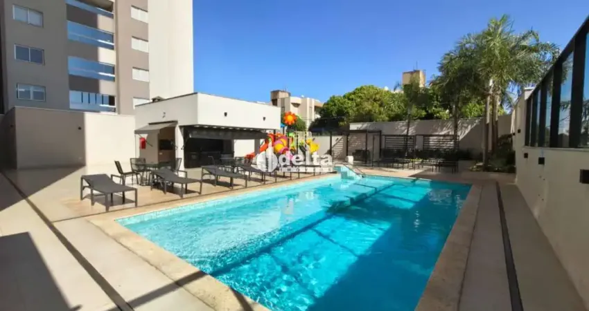 Apartamento com 3 quartos sendo 1 suíte disponível para venda no bairro santa mônica em uberlândia - mg.