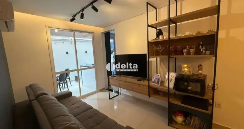 Apartamento com 2 quartos sendo 1 suite disponível para venda no bairro santa mônica em uberlândia-mg