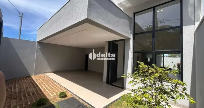 Casa residencial com 3 quartos sendo 3 suítes disponível para venda no bairro granada em uberlândia-mg