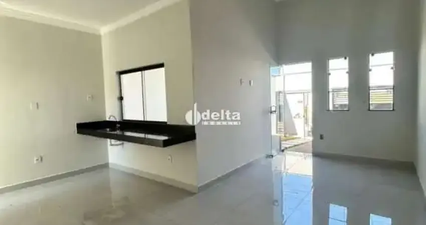 Casa residencial com 2 quartos sendo 1 suíte disponível para venda no bairro laranjeiras em uberlândia-mg