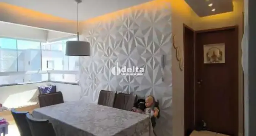 Apartamento com 2 quartos sendo 1 suíte disponível para venda no bairro minas gerais em uberlândia-mg