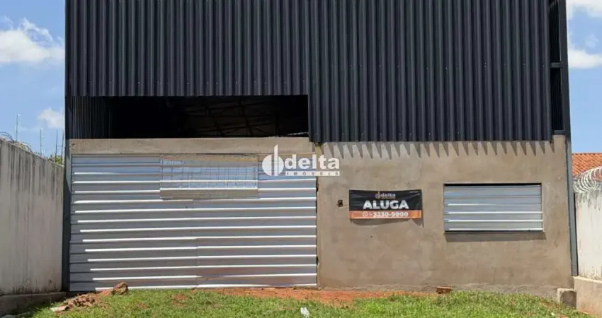 Galpão disponível para locação no bairro alto umuarama em uberlândia-mg