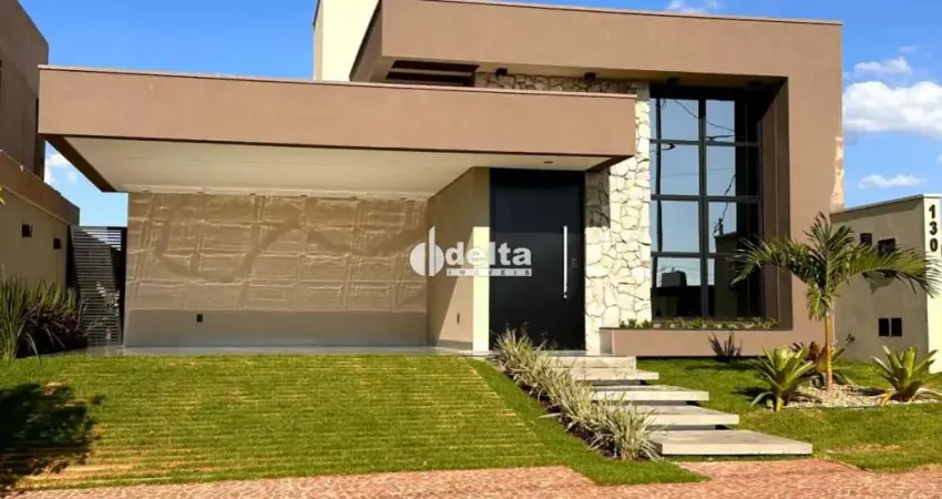 Casa em condomínio com 3 quartos sendo 2 suítes disponível para venda no bairro portal do vale ii em uberlândia-mg