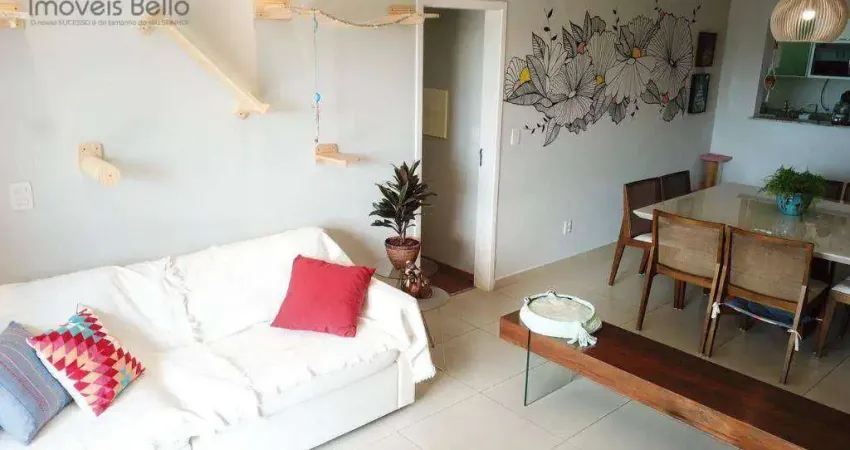 Apartamento com 3 dormitórios, 106 m² - venda por r$ 750.000,00 ou aluguel por r$ 5.216,77/mês - residencial bellagio - itatiba/sp