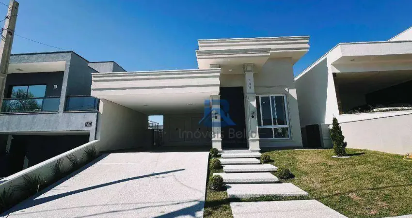 Casa com 3 dormitórios à venda, 210 m² por r$ 1.670.000,00 - bairro itapema - itatiba/sp