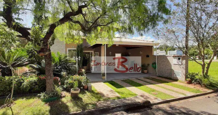 Casa com 4 dormitórios à venda, 251 m² - Condomínio Itatiba Country Club - Itatiba/SP