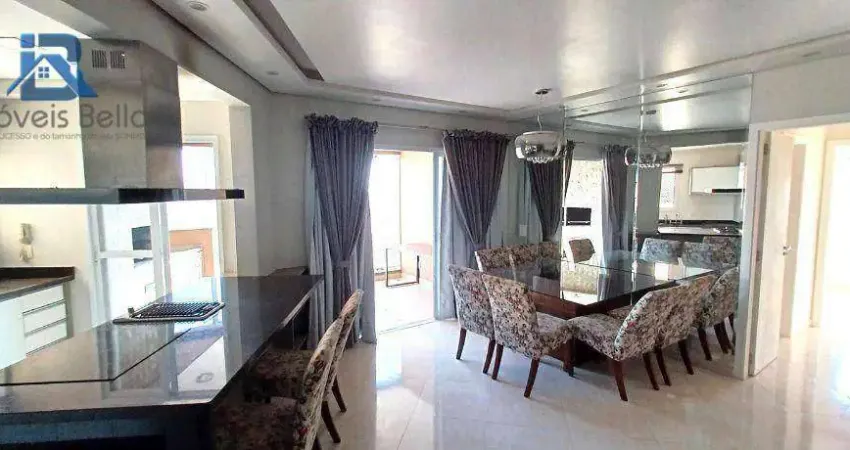 Apartamento com 3 dormitórios para alugar, 118 m² por R$ 6.622,63/mês - Centro - Itatiba/SP