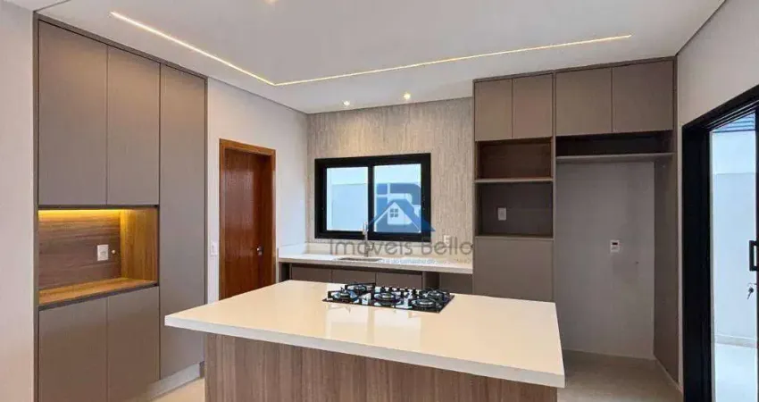 Casa com 3 suítes à venda, 203 m² - portal san giovanni - itatiba/sp