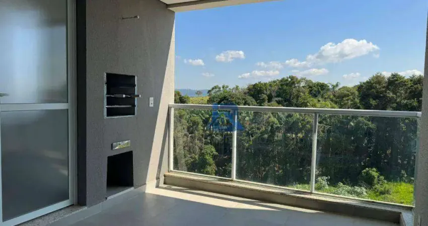 Apartamento com 3 dormitórios para alugar, 88 m² - jardim alto de santa cruz - itatiba/sp