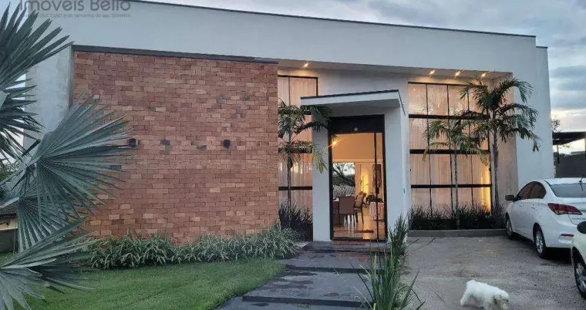 Casa com 3 dormitórios à venda, 190 m² - parque aracema - itatiba/sp