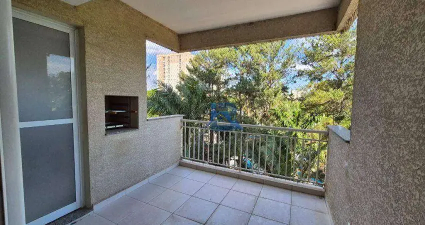 Apartamento com 2 dormitórios, 65 m² - venda por R$ 430.000,00 ou aluguel por R$ 2.980,21/mês - Loteamento Santo Antônio - Itatiba/SP