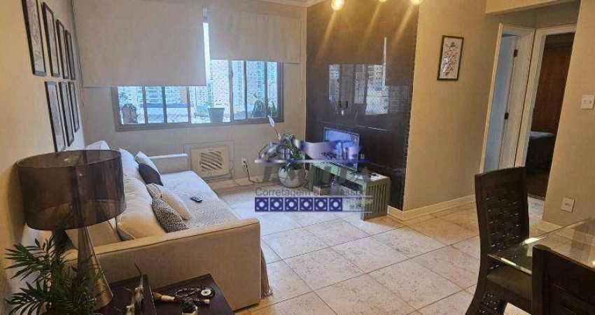 VENDE OU ALUGA - PORTEIRA FECHADA - PONTA DA PRAIA - ANDAR ALTO - ´BEM LOCALIZADO