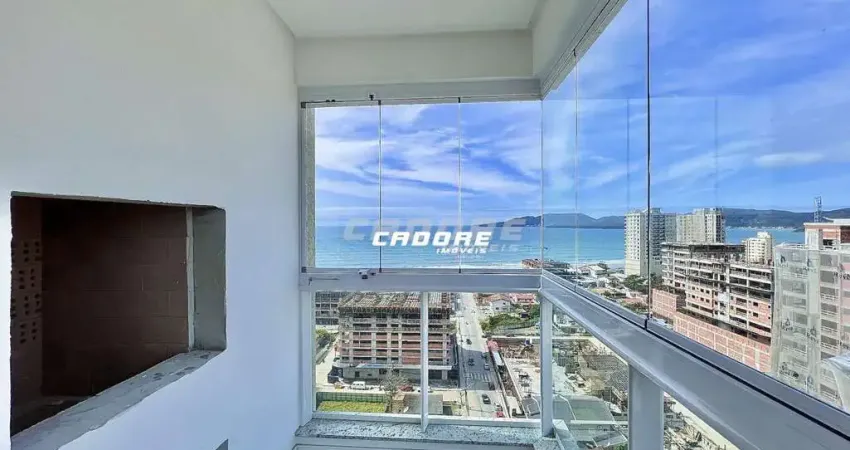 Apartamento com aproximadamente 130 m² e vista para o mar, disponível para locação em Perequê – Porto Belo | Cadore Imóveis