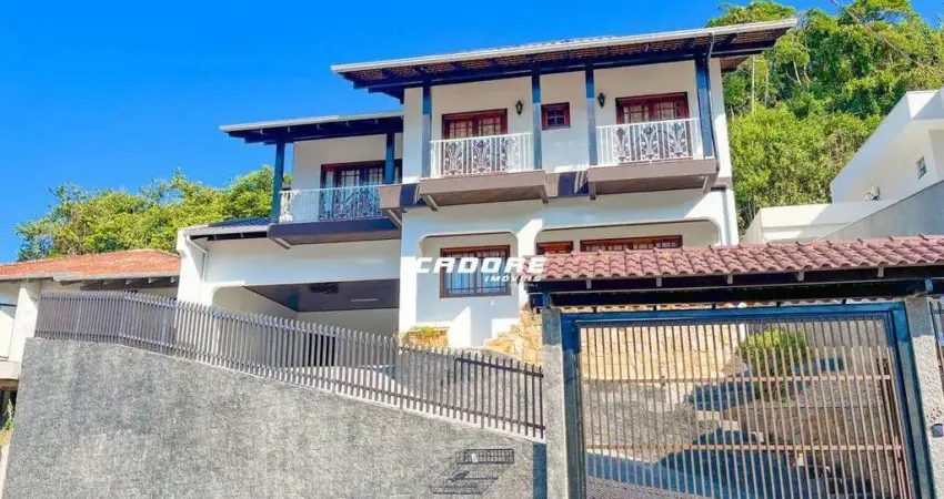 Casa à venda, 4 quartos, 3 suítes, 4 vagas, valparaíso - blumenau/sc