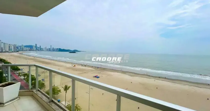 Apartamento mobiliado frente mar no centro de balneário camboriú | cadore imóveis