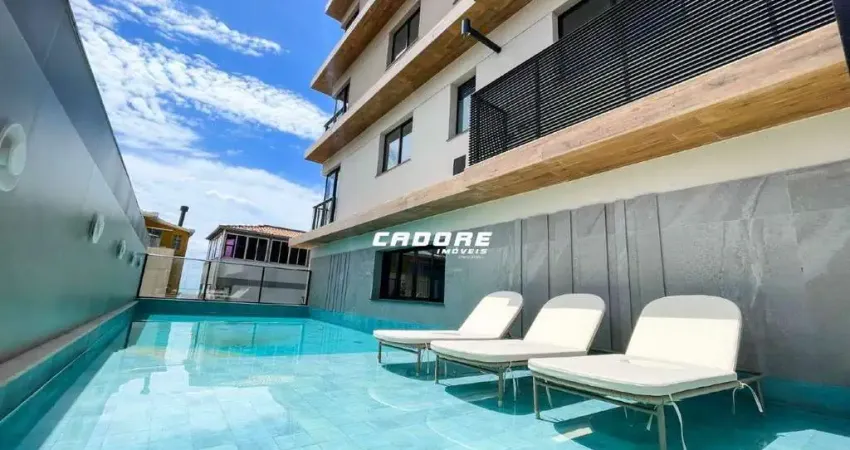 Apartamento para locação com vista permanente para o mar em Balneário Perequê - Porto Belo I Cadore Imóveis