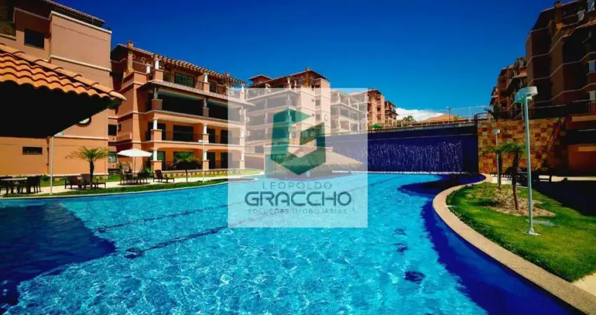 Apartamento no condomínio beverly hills no porto das dunas por r$530.000