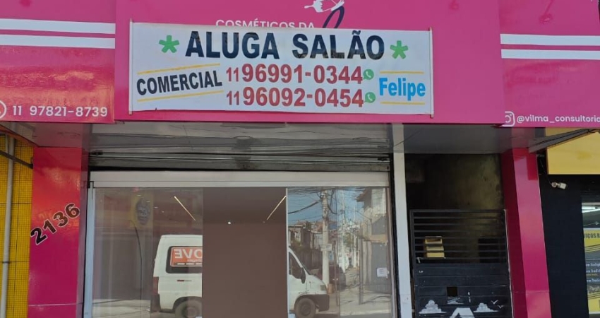 Aluga-se Salão comercial na Avenida Miguel Badra em Suzano