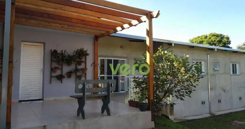 Chácara com 4 dormitórios à venda, 1000 m² por r$ 920.000,00 - chácaras recanto solar - nova odessa/sp