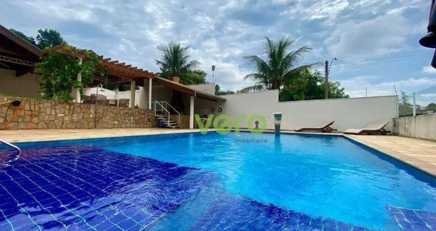 Casa com 3 dormitórios à venda, 442 m² por r$ 2.300.000,00 - chácara machadinho ii - americana/sp