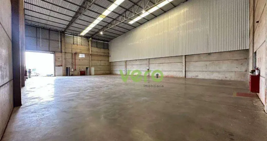 Galpão para alugar, 700 m² por r$ 13.500,00/mês - jardim alvorada - americana/sp