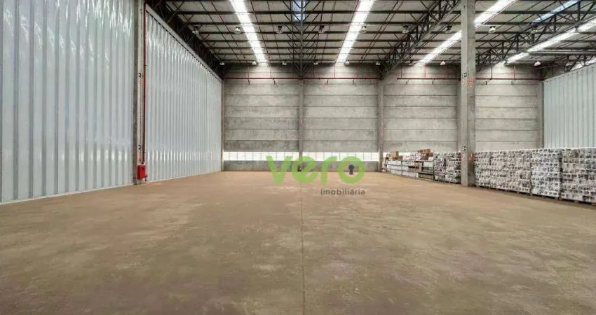 Galpão para alugar, 1350 m² por r$ 34.816,50/mês - jardim manchester (nova veneza) - sumaré/sp