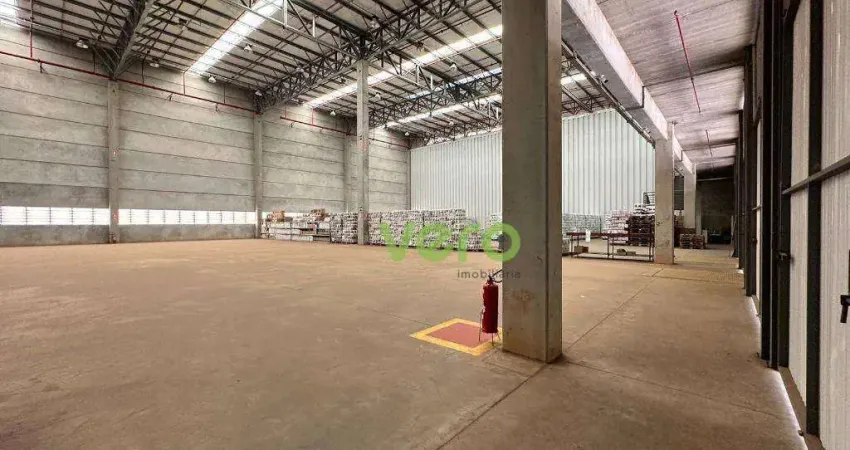 Galpão para alugar, 1350 m² por r$ 34.816,50/mês - jardim manchester (nova veneza) - sumaré/sp