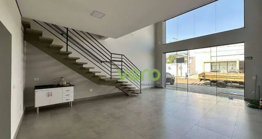 Salão para alugar, 90 m² por r$ 4.500,00/mês - jardim são paulo - americana/sp