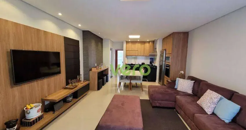 Apartamento com 2 dormitórios à venda, 80 m² por r$ 500.000 - vila frezzarim - americana/sp