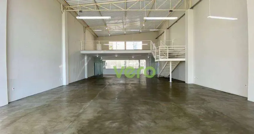 Salão para alugar, 291 m² por r$ 8.272,00/mês - parque novo mundo - americana/sp