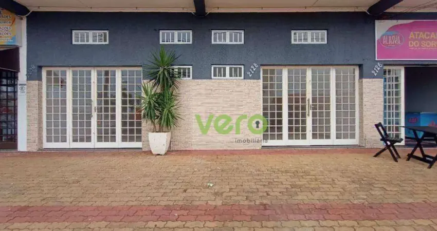 Salão para alugar, 100 m² por r$ 3.669,00/mês - parque novo mundo - americana/sp