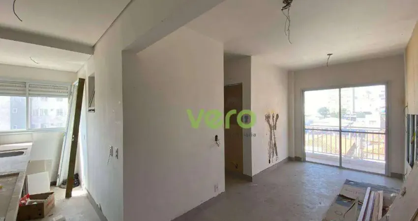 Apartamento com 2 dormitórios à venda, 54 m² por r$ 370.000 - centro - americana/sp
