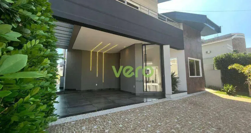 Casa com 4 dormitórios, 390 m² - venda por r$ 2.800.000,00 ou aluguel por r$ 16.000,00/mês - condomínio terras do imperador - americana/sp