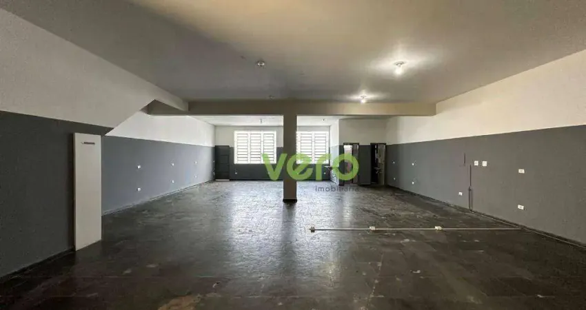 Salão para alugar, 110 m² por r$ 3.048,09/mês - cechino - americana/sp