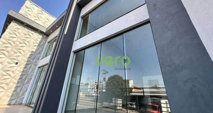 Salão para alugar, 100 m² por r$ 4.500,00/mês - jardim são paulo - americana/sp