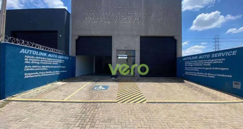 Salão para alugar, 336 m² por r$ 9.777,50/mês - parque universitário - americana/sp